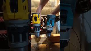 DeWalt DCD796 VS Makita DHP486 dewalt makita tools vs hammerdrill drill [upl. by Quarta]