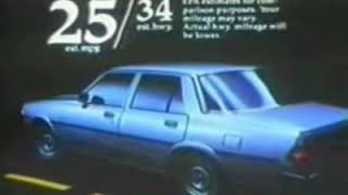 1980 Mazda 626 USA Commercial [upl. by Aihsiek]