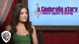 A Cinderella Story Once Upon a Song  Lucy Hale Interview  Warner Bros Entertainment [upl. by Laurice]