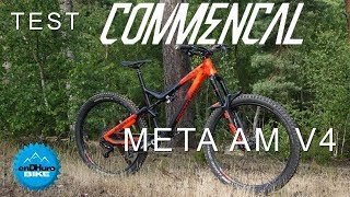 Test Commencal Meta V4 Essentiel  VTT Enduro enDHurobike Test [upl. by Rodolph]