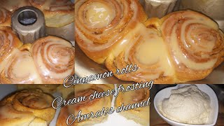 Jinsi ya kutengeneza cinnamon rolls  cinnamon rolls  cream cheese frosting recipe [upl. by Haonam]