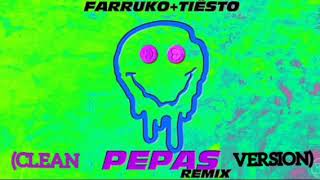 Pepas Tiësto Remix Clean Version Farruko Tiësto [upl. by Barabbas]