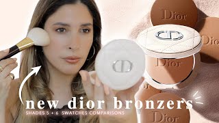 DIOR FOREVER NATURAL BRONZER SHADE 5 SHADE 6 Review Swatches Comparisons GUCCI CHARLOTTE TILBURY [upl. by Rialcnis890]