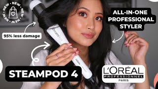 LOREAL STEAMPOD 40 REVIEW  TUTORIAL  IMPRESSIVE [upl. by Netsrak]