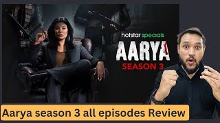 Aarya season 3 part 2 review  Aarya season 3 all episodes review  Aarya season 3 review [upl. by Mallissa]