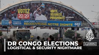 DR Congo elections Electoral commission faces security nightmare [upl. by Elagibba]