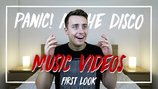 Watching PANIC AT THE DISCO Music Videos for the FIRST TIME  Reaction [upl. by Akirdna]