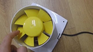 Axial Fan Extractor Duct [upl. by Kipton]