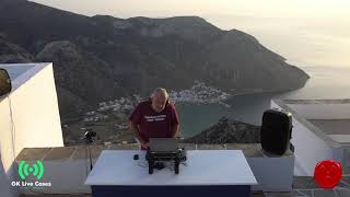 Riris from RadioΑctive 913 on Location  Old School Disco Live set  Sifnos 2021 [upl. by Filemon]