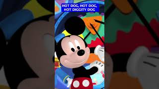 HOT DOG The hot dog dance from Mickey Mouse Clubhouse shorts [upl. by Rodama546]