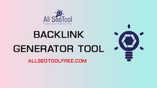 How to Build Backlinks  Backlink Generator  Link Building Strategies  Tool AllSEOToolfree  seo [upl. by Lennard]