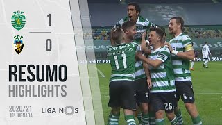 Highlights  Resumo Sporting 10 SC Farense Liga 2021 10 [upl. by Hicks]