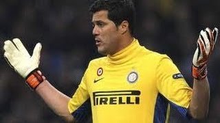 Julio Cesar ● Top 5 Best Saves ● HD [upl. by Eerol]