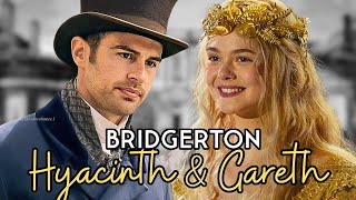 💛 HYACINTH BRIDGERTON AND GARETH THEIR STORY IN THE BOOKS 🕵️‍♀️ [upl. by Devonna]