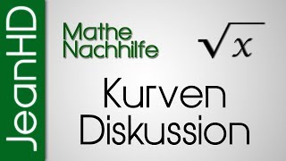 Mathe Nachhilfe  Kurvendiskussion  Anwendung von Ableitungen  Analysis [upl. by Domineca]