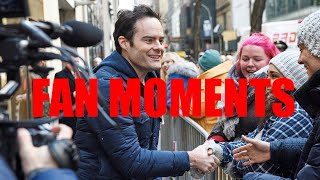 funny Bill Hader fan interactions but each one is more wholesome [upl. by Ztnahc537]