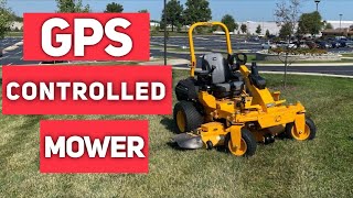 Mowing Our Largest Property With A GPS Mower Cub Cadet SurePath Mower [upl. by Eeruhs]