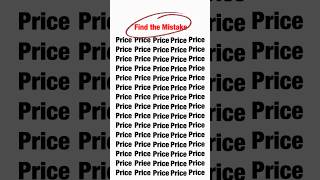 Find The mistake of The Word “ Price “ [upl. by Phedra]