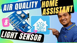 I Built An Air Quality Monitor For Home Assistant With ESP32  CO2 amp TVOC  SGP30 amp BH1750  ESPHome [upl. by Joan]