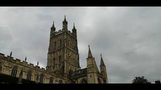 Gloucester Cathedral chimes 1 [upl. by Suirauqram]