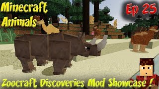 Zoocraft Discoveries Mod Showcase Minecraft Animals Ep25 Minecraft 1122 [upl. by Dania945]