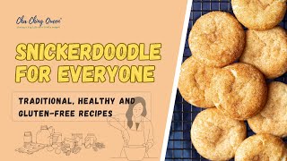 🍪A Snickerdoodle For Everyone Traditional Healthy and Gluten Free Snickerdoodle Cookie Recipes [upl. by Gaspar386]