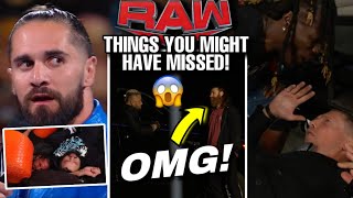 THE MIZ WARNED ABOUT WYATT SICKS SAMI ZAYN TALKING TO SOLO SIKOA DAMIAN PRIEST TURNS WWE RAW [upl. by Damon]