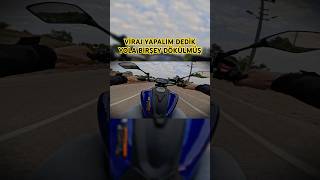 TUTUŞ BERBATTI DİKKATLİ OLMAK LAZIM mt07life motovlog gopro mt07 pov akrapovic bikelife [upl. by Einor]