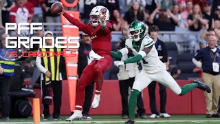 PFF Grades  Jets at Cardinals [upl. by Annek60]