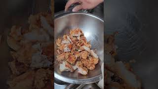 HOLY S 🤯🤤 garlic furikake chicken garlicchicken hawaii hawaiifood hawaiianfood food asmr [upl. by Jamill]