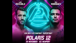 UFC legend LUKE ROCKHOLD vs ADCC star NICKY ROD  Full Match  POLARIS BJJ [upl. by Koosis893]