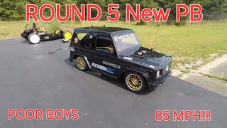 Tamiya MF01X Mercedes 85 MPH poorboysrc Speed challenge rc racing rccar [upl. by Alodee]