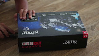 Sapphire RX 580 Nitro Limited Edition Unboxing [upl. by Woodruff]