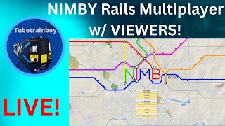 NIMBY Rails Multiplayer LIVE  Tubetrainboy [upl. by Almeeta]