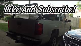 Custom Silverado Roll BarWork Rack Walk Around [upl. by Everson]