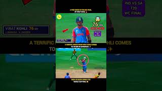 India vs South Africa Final  Virat Kohli vs South Africa  IND vs SA indvssa viratkohli shorts [upl. by Annahs]