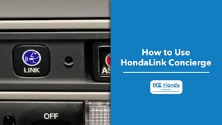 How to Use HondaLink Concierge [upl. by Brag]