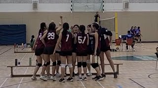 ISSFHK U20 Volleyball Div 2 CIS vs AIS 2nd game 9th Oct 2024 [upl. by Yrogerg]