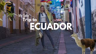 My Month Long Solo Trip to Ecuador  Quito The Amazon Galapagos  More [upl. by Echo]