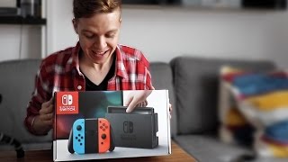 Estoy emocionado con Nintendo Switch  Unboxing y set up [upl. by Weston]