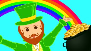 The Little Leprechaun On Saint Patricks Day lyric video [upl. by Ylrrad]