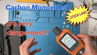 Toptes CT580 Carbon Monoxide Detector Unboxing and Review [upl. by Ulland259]