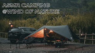 ASMR CAMPING WIND OF NATURE [upl. by Hgielyk]