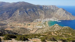 Golden Hour in Kamares  A relaxing Town and Beach stroll  Sifnos  Greece [upl. by Power854]