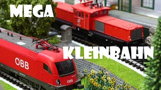 KLEINBAHN H0MoBa  MEGA Fahrvideo auf kleiner Fläche [upl. by Nylrad295]