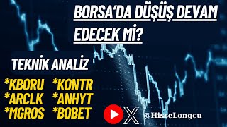 BORSA YORUMLARI  KBORU HİSSE ANALİZ  ARCLK HİSSE  MGROS HİSSE ANALİZ  KONTROLMATİK HİSSE ANALİZ [upl. by Rafaelia609]