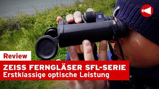 ZEISS Ferngläser SFLSerie • Vogelbeobachtung auf Helgoland [upl. by Yadahs910]