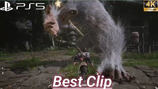 Black Myth Wukong Walkthrough Storing pk Best clip 4k gameplay monkey [upl. by Lapham950]