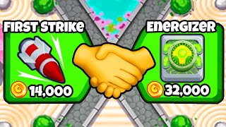 12 cooldown first stikes should be ILLEGAL Bloons TD Battles 2 [upl. by Fabrianna]