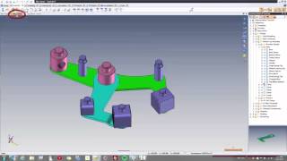 TopSolid 7  Getting started with bottom up assemblies  Step 4 [upl. by Sotos]